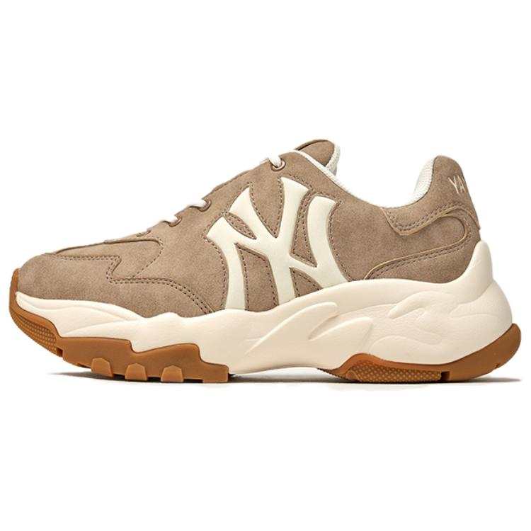 MLB MLB New York Yankees Height Increasing Low top Chunky Sneakers Unisex Brown