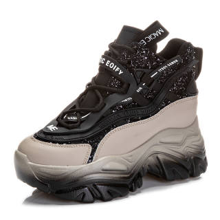 NRDROFFICIAL Slip Resistant, Abrasion Resistant, Lightweight Low top Chunky Sneakers Women's