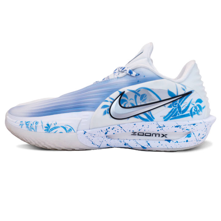 Nike Nike G.T. Cut 3 Turbo EP Cushioning Abrasion Resistant Low top Basketball Shoes Men's Blue White