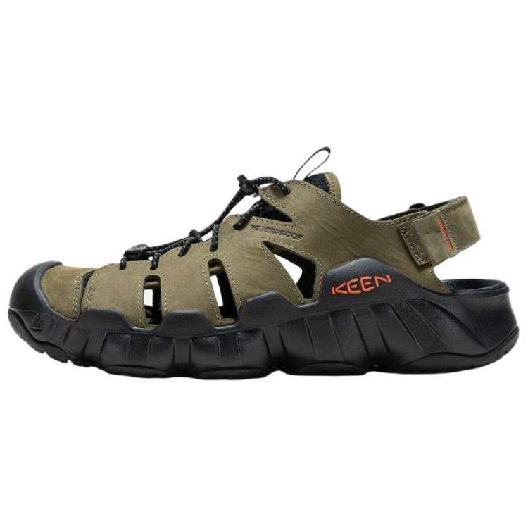 Keen Breathable Support River Trekking Shoes Men's Dark Green