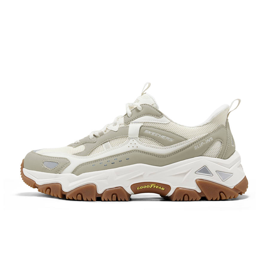 Skechers Abrasion Resistant Low top Chunky Sneakers Men's Ivory
