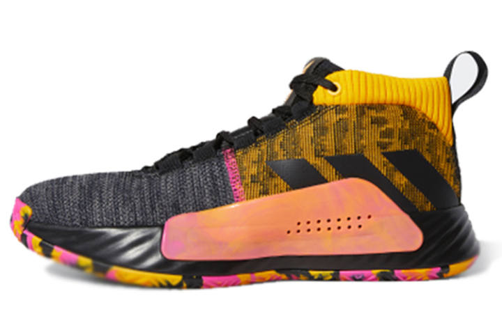 Adidas Adidas Dame 5 Gca 'Black Yellow'