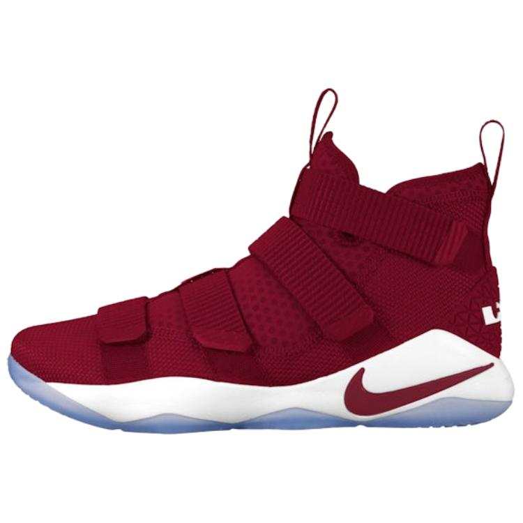 Nike Nike Zoom Soldier 11 Comfortable Abrasion Resistant Low top Basketball Shoes Unisex Red