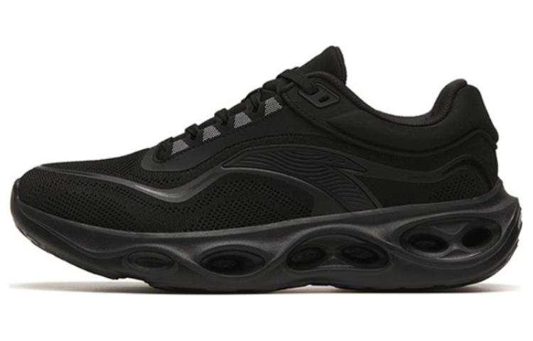 Anta Slip Resistant, Abrasion Resistant, Breathable Low top Training Shoes Black