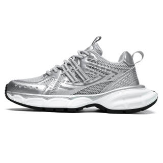 X-ZONE X ZONE Breathable Coverage Height Increasing Low top Chunky Sneakers Men's