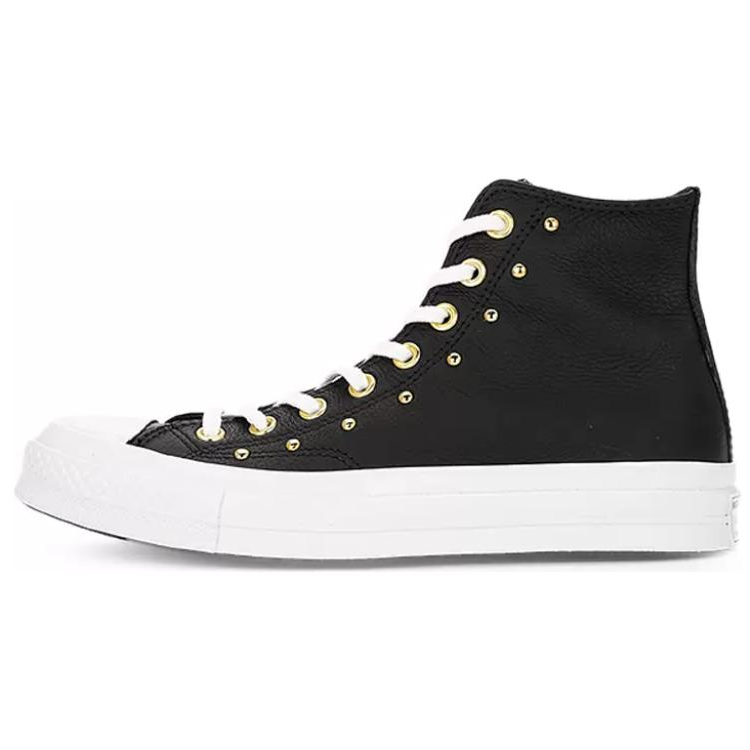 Converse Chuck 70 Hi 'Black White Gold Metallic' Women's