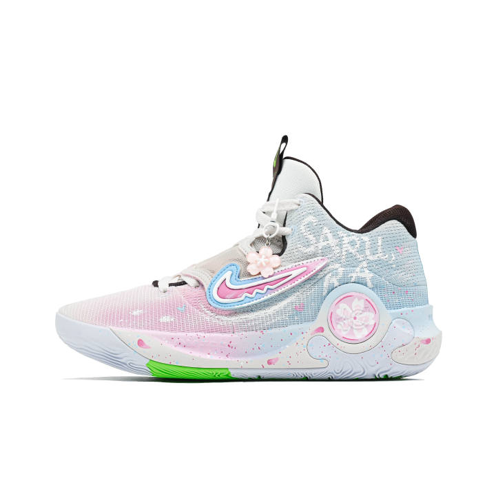 Nike Nike KD Trey 5 X Basketball Shoes Men's Low Top Blue/Pink