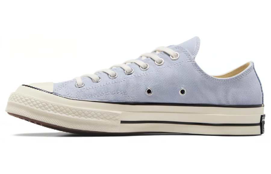 Converse Chuck 70 Abrasion Resistant Abrasion Resistant Low top Canvas Shoes Unisex Blue White