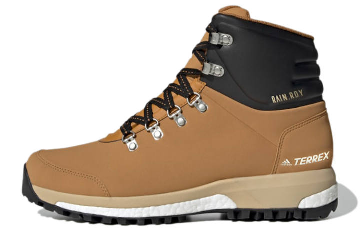 Adidas Adidas Terrex Pathmaker Mountaineering & Hiking Shoes Men's High Top Khaki Brown