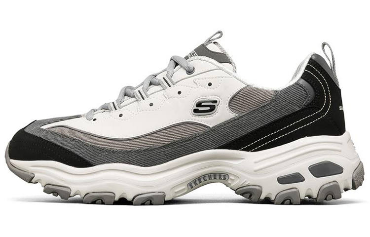 Skechers D'Lites 1.0 Low top Chunky Sneakers Men's Black Gray