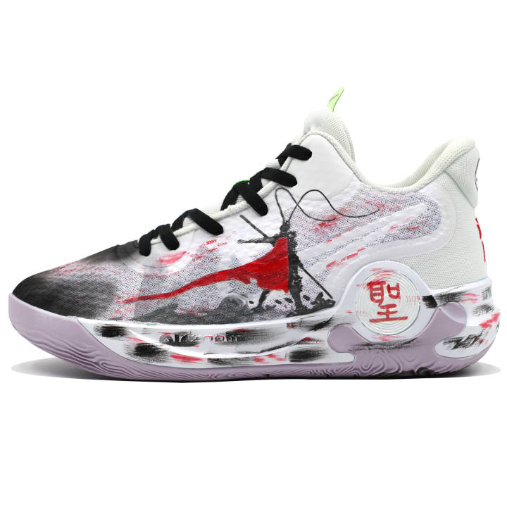 Nike Nike KD Trey 5 IX KD EP Cushioning Slip Resistant Abrasion Resistant Low top Basketball Shoes Men's White Black