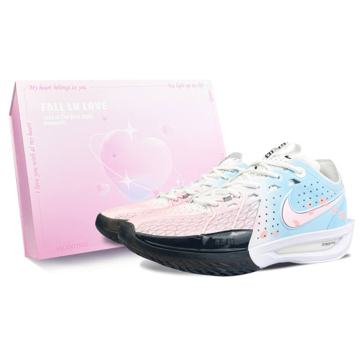 Nike Nike G.T. Cut 3 Low top Basketball Shoes Unisex Blue Pink