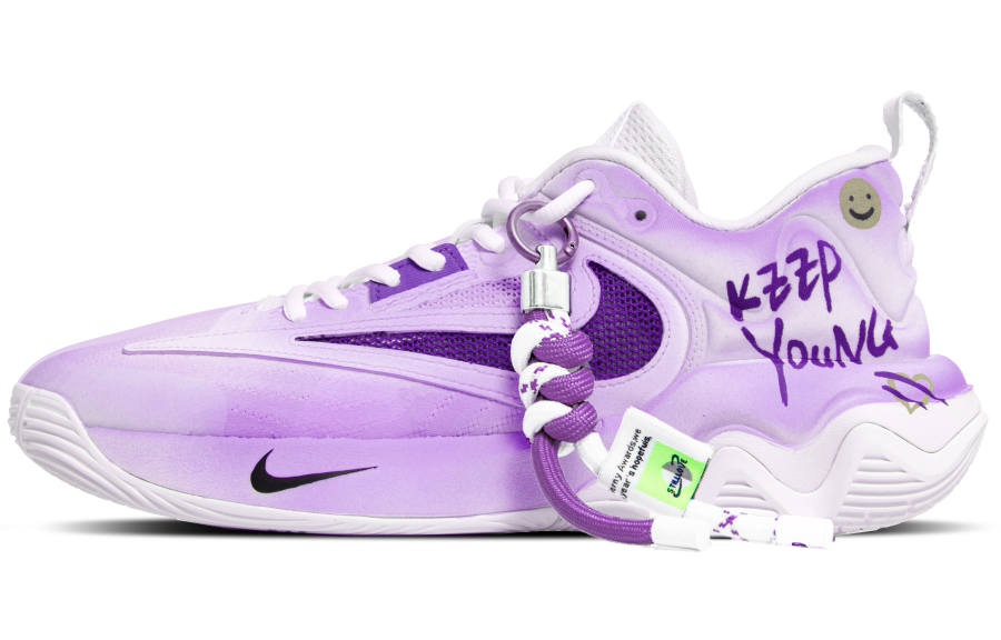 Nike Nike Giannis Immortality Abrasion Resistant Abrasion Resistant Low top Basketball Shoes Men's White Purple