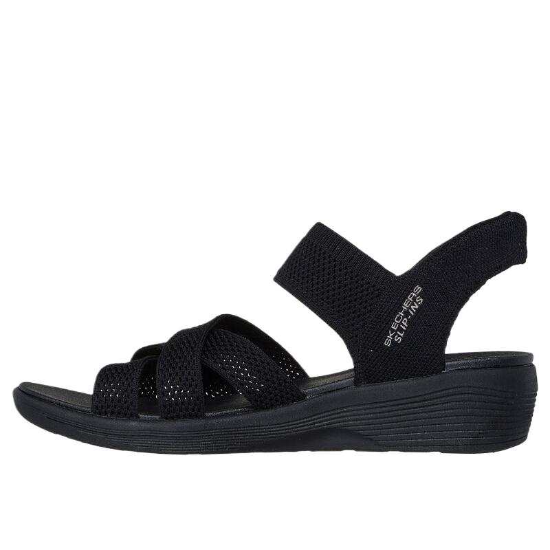 Skechers Arya One Strap Sandals Women's Black