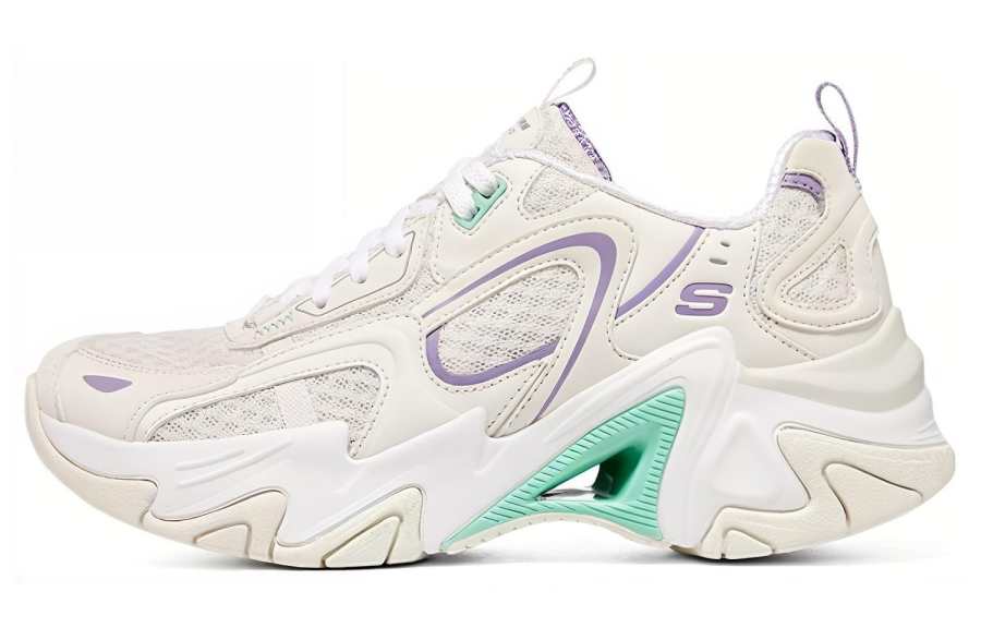 Skechers Stamina V3 'White Purple Green' Women's