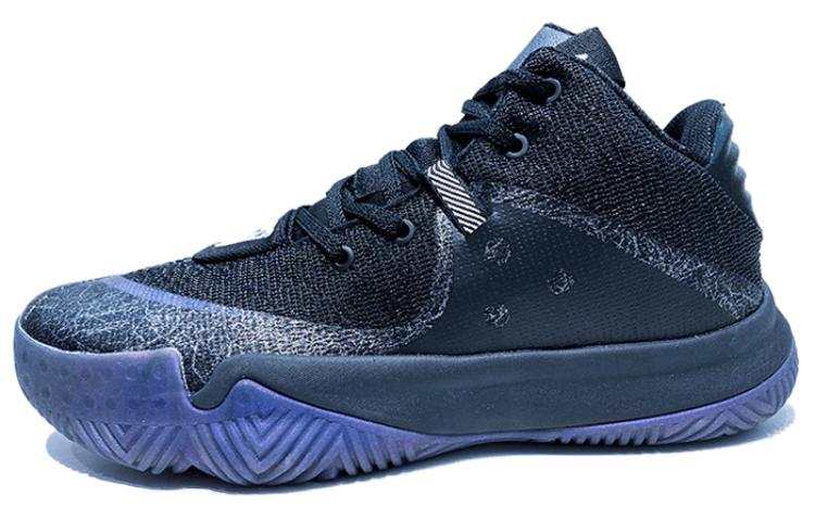 PEAK Slip Resistant Abrasion Resistant Slip Resistant Abrasion Resistant Mid top Basketball Shoes Men's Black