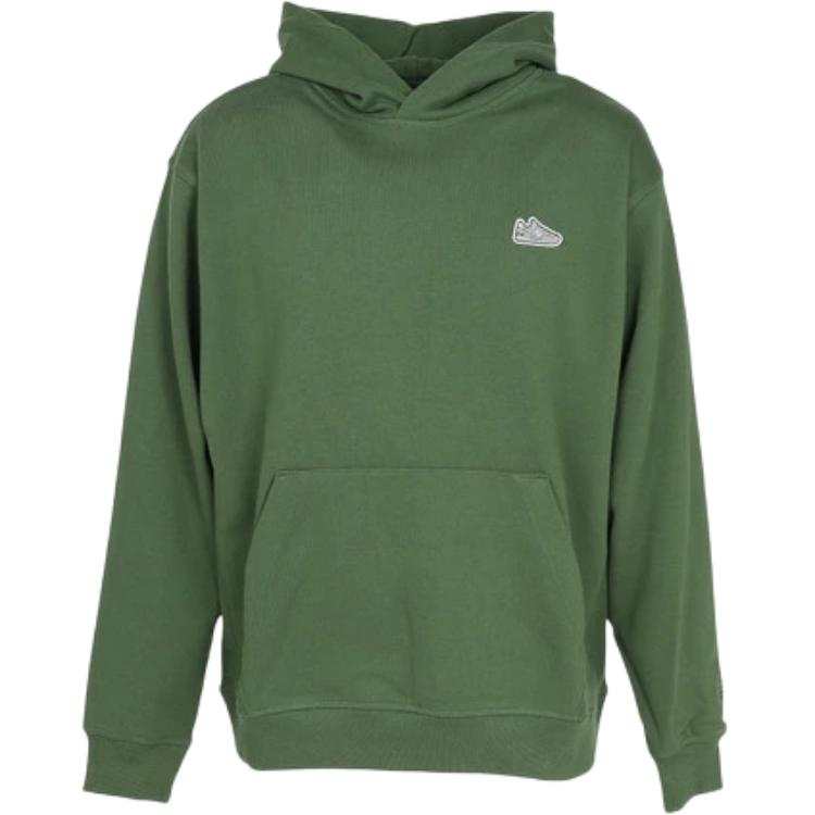 New Balance New Balance Sweatshirts Men's Green Hooded Moderate