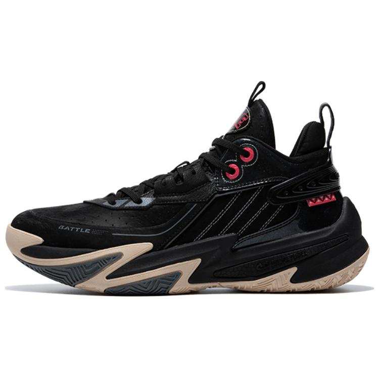 QIAODAN Broken Shadow 5 High top Basketball Shoes Men's Black
