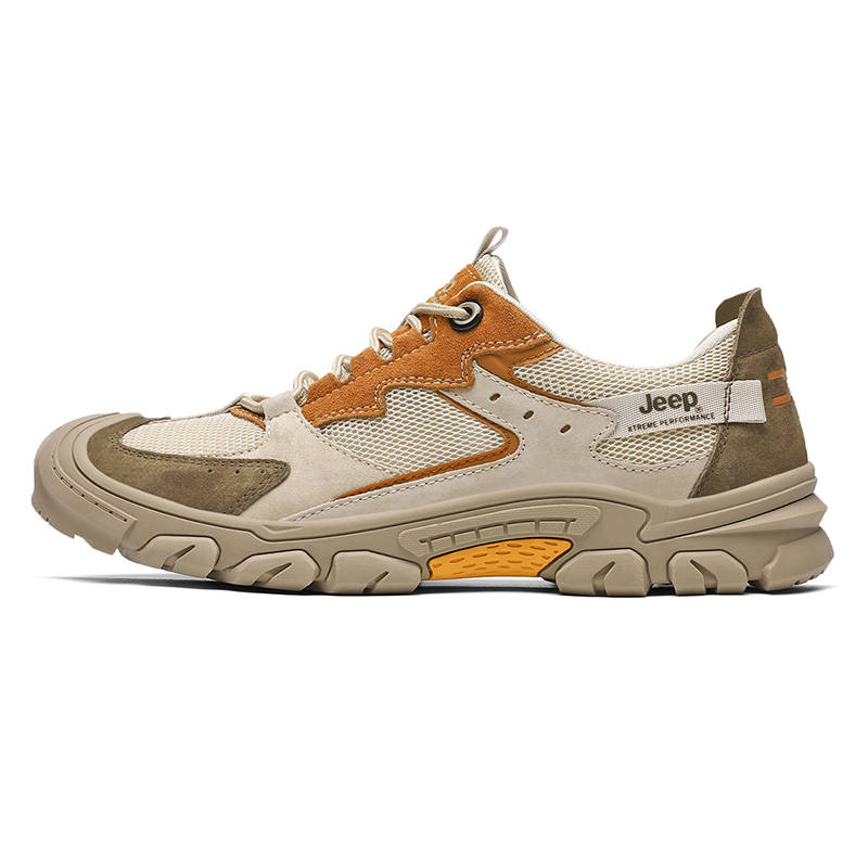 Jeep Hiking Mountaineering Shoes Women's Beige Brown
