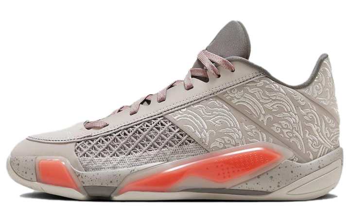 Jordan Jordan Air Jordan 38 Low 'Torch' Low top Basketball Shoes Men's Beige Orange