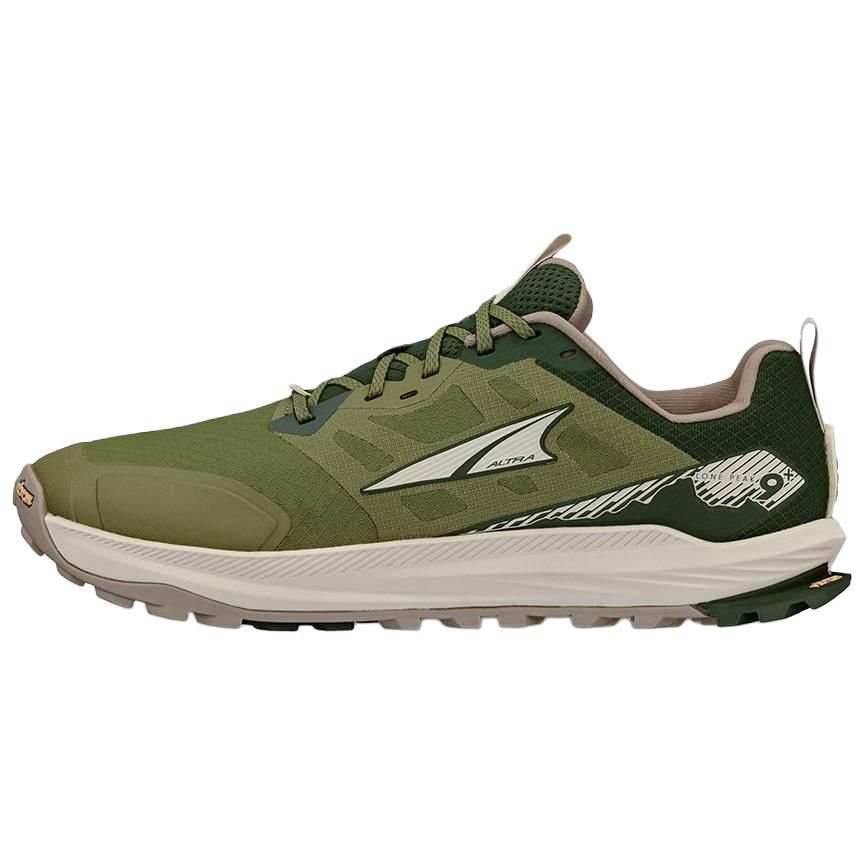 Altra Lone Peak 9 Trail Running Shoes Men's Green