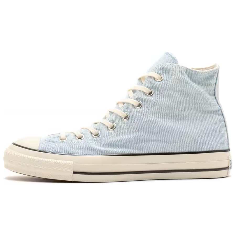 Converse All Star US AGEDDENIM HI Abrasion Resistant Cushioning High top Canvas Shoes Unisex Blue White Japan Version