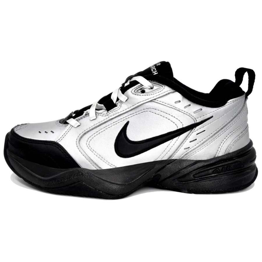 Nike Nike Air Monarch 4 Wan Hua Nong, Silver Mirror Breathable Moisture Wicking Abrasion Resistant Low top Chunky Sneakers