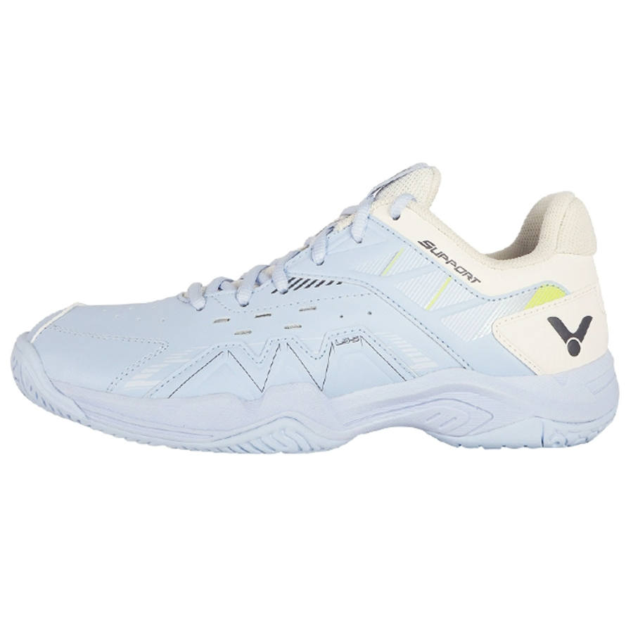 VICTOR Abrasion Resistant Moisture Wicking Coverage Low top Badminton Shoes Unisex Glacier Blue