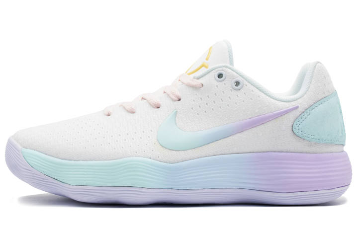 Nike Nike Hyperdunk 2017 Cotton Candy BBL Abrasion Resistant Low top Basketball Shoes Men's Light Blue