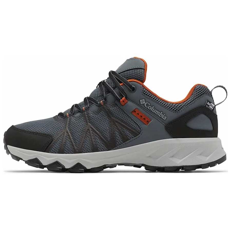 Columbia Peakfreak 2 Slip Resistant Abrasion Resistant Grip Low top Mountaineering & Hiking Shoes Men's Gray