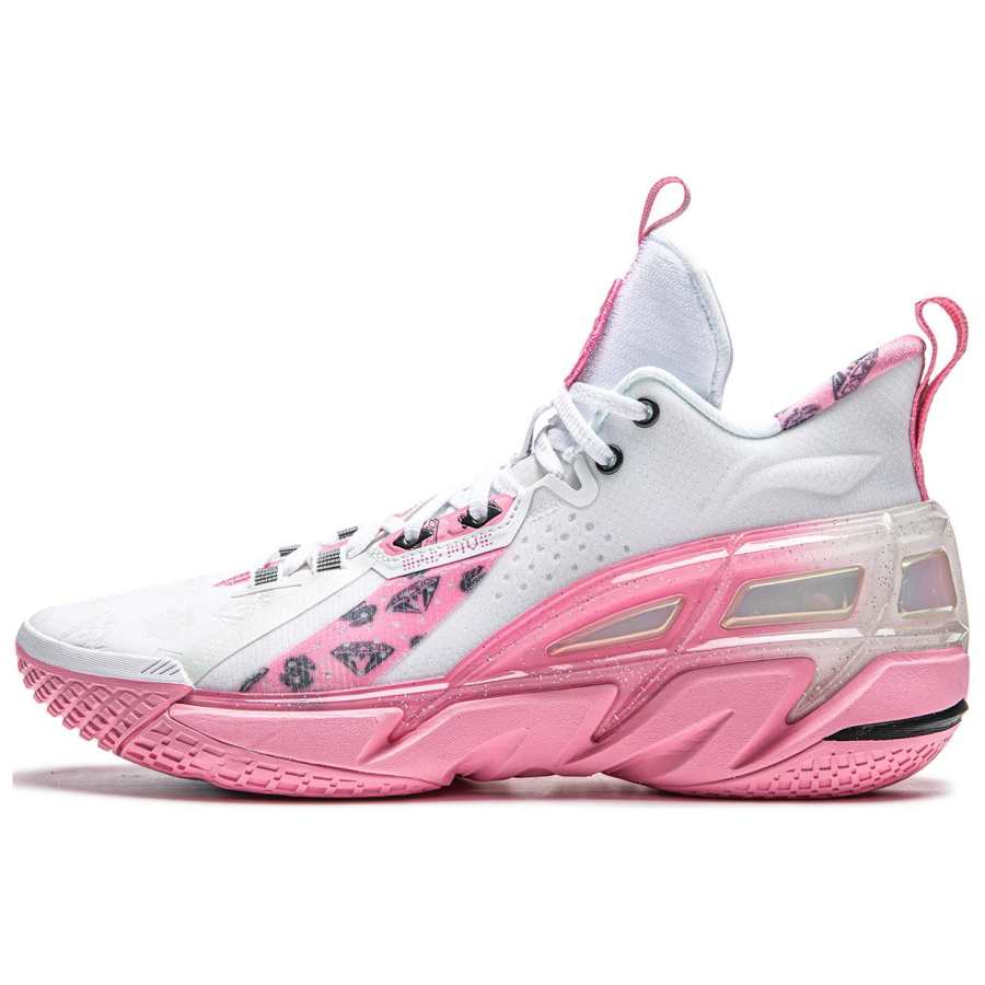 Li-Ning Li Ning X Billionaire Boys Club Badfive 4 Mid 'White Pink'