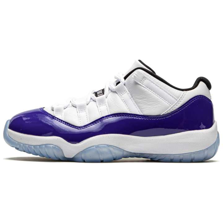 Jordan JORDAN 11 CMFT Low White/Black-Field Purple GS