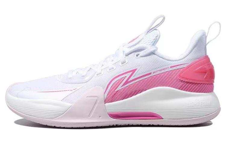 Li-Ning Li Ning Speed 7 Low top Basketball Shoes Men's Azalea Pink