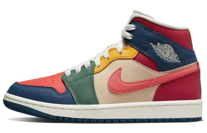 Jordan Air Jordan 1 Mid Se 'Multi Color 2022' Women's