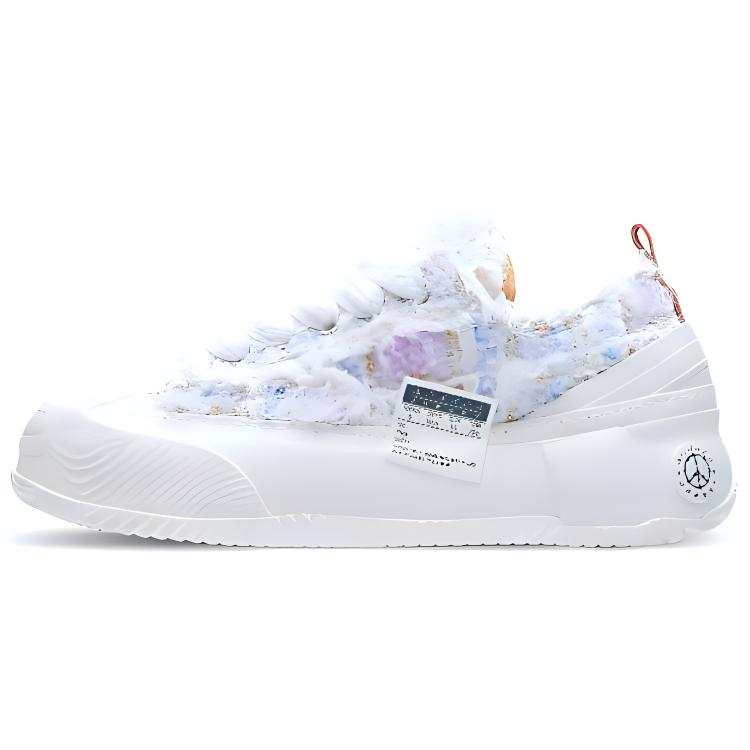 XVESSEL VESSEL G.O.P. 2.0 MARSHMALLOW Lavender Tweed Lows Low top Canvas Shoes Unisex Tweed Cotton Candy, Purple