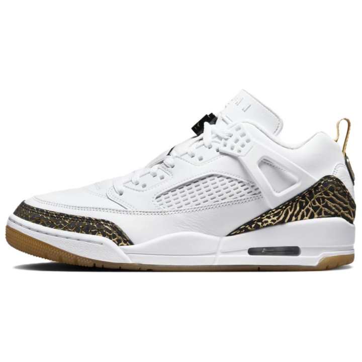 Jordan Jordan Spizike Low White Metallic Gold