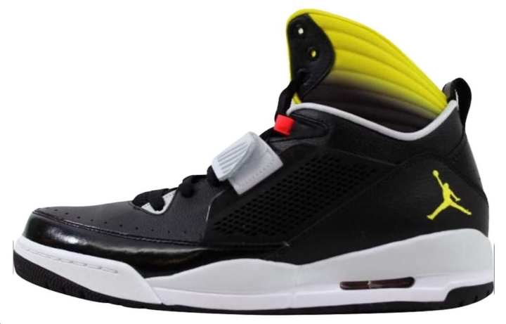 Jordan Jordan Flight 97 Black Vibrant Yellow Pure Platinum