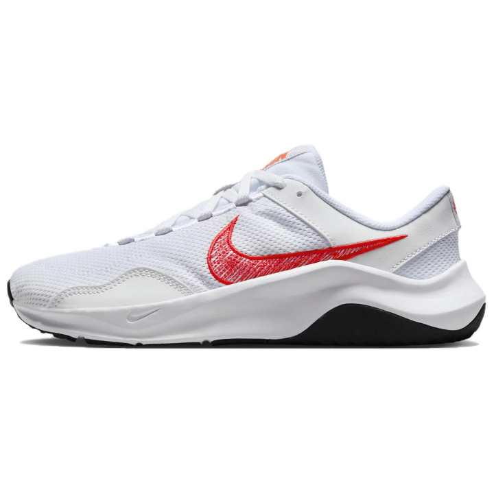Nike Nike Legend Essential 3 Next Nature Comfortable Slip Resistant Low top Training Shoes Women's White Red