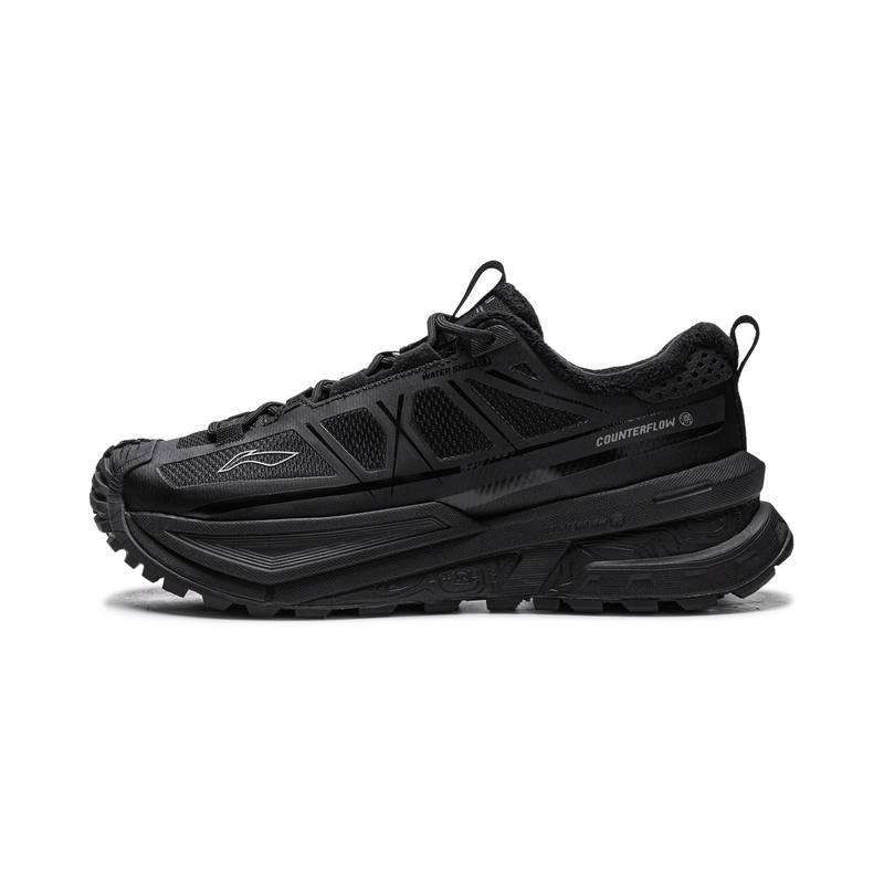 Li-Ning Li Ning Outdoor CF Tracing, Xingchuan SE FLEECE Lined, Fashion Comfortable Outdoor Low top Hiking Shoes Unisex
