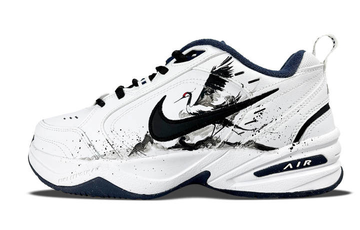 Nike Nike Air Monarch 4 Chunky Sneakers Unisex Low top Black/White