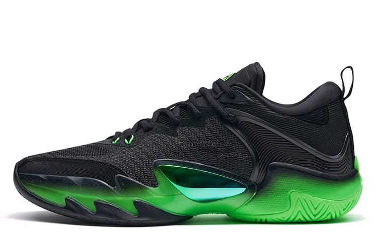XTEP Against The Sky Generation Sky01 Cushioning, Wear Resistant Low top Basketball Shoes Men's Hellfire Colorway