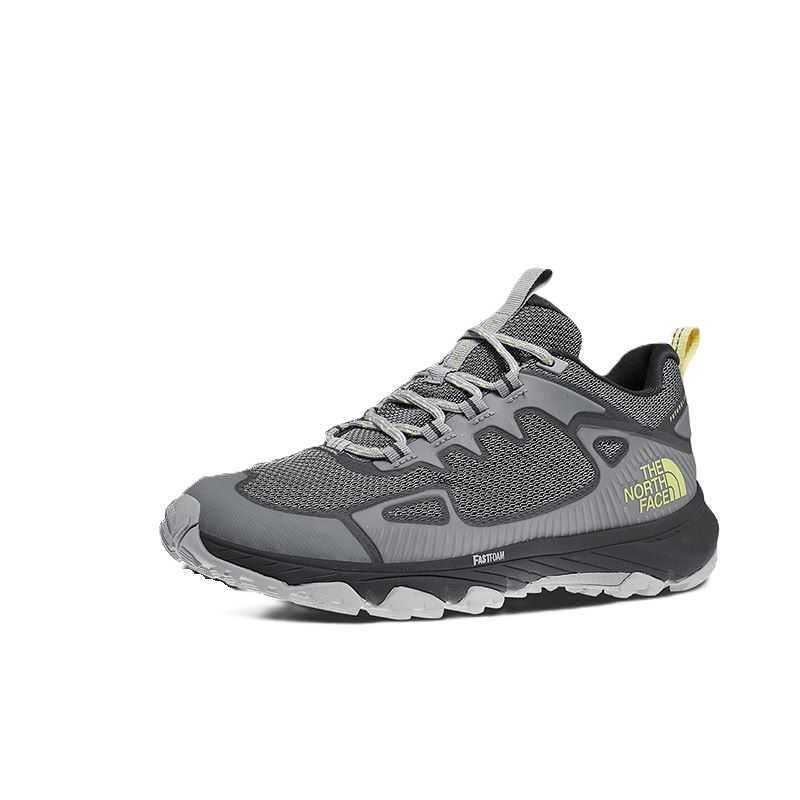 THE NORTH FACE Abrasion Resistant Slip Resistant Abrasion Resistant Slip Resistant Low top Hiking Shoes Women's Gray