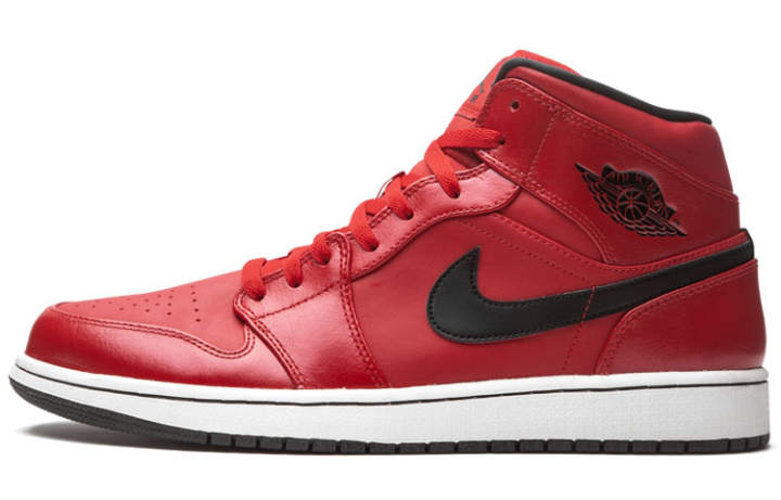 Jordan Jordan 1 Mid Gym Red Black Patent