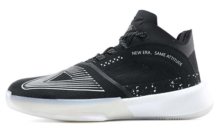 PEAK Surfing The Big Triangle 1.0 Surge Large Triangle Fashion Abrasion Resistant Breathable Mid top Basketball Shoes