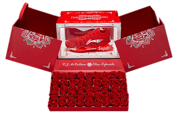 Li-Ning Li Ning YuShuai 13 Boom Low Rose City Low top Basketball Shoes Men's Flame Red