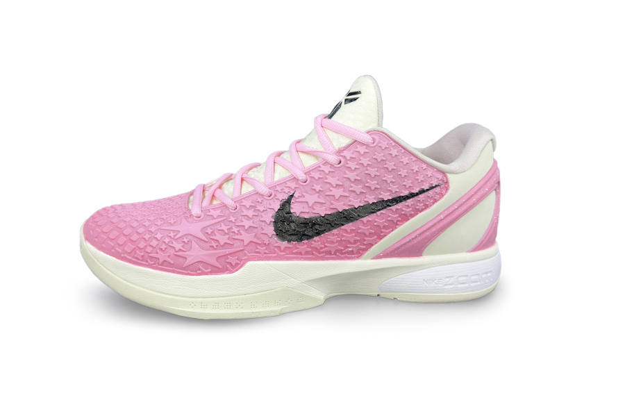 Nike Nike Zoom Kobe 6 Protro 'All Star 2.0' Slip Resistant Anti Rollover Low top Basketball Shoes Unisex Pink