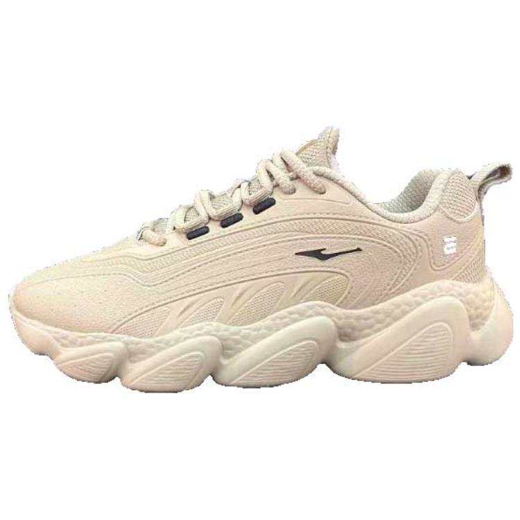 Erke Comfortable Slip Resistant Abrasion Resistant Low top Chunky Sneakers Men's Mist Gray Brown/Jet Black