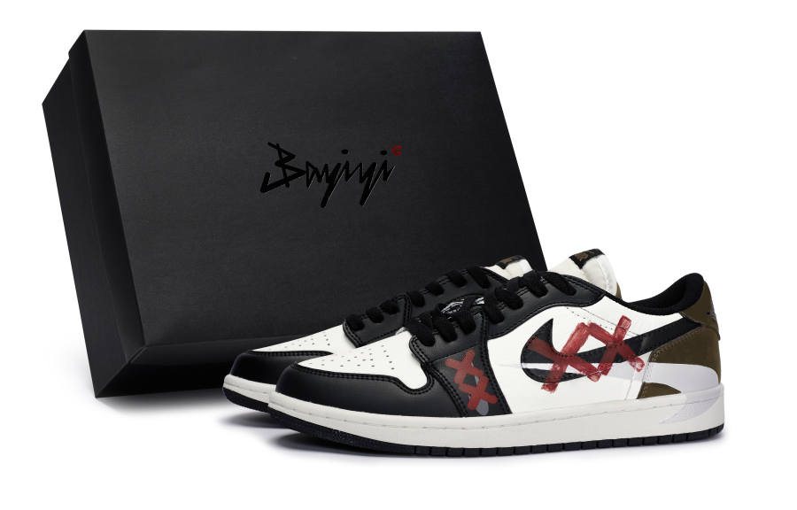 Jordan Jordan Air Jordan 1 Low 811 Manufacturing, The Vanishing Duke, Special Shoe Box Cushioning Abrasion Resistant