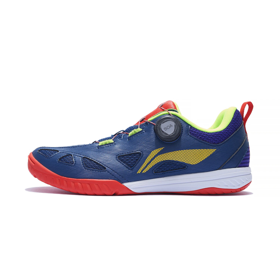 Li-Ning Li Ning Mage ESS Soft And Comfortable Cushioning, Wear Resistant Low top Training Shoes Unisex Purple Yellow