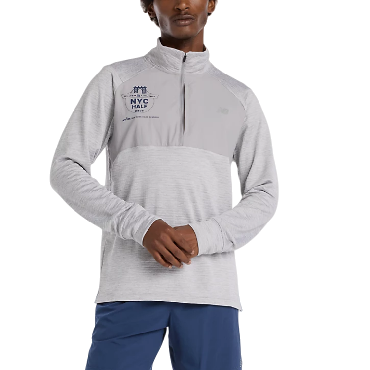 New Balance New Balance United Airlines NYC FW25 NB HEAT Grid Sweatshirt Men's